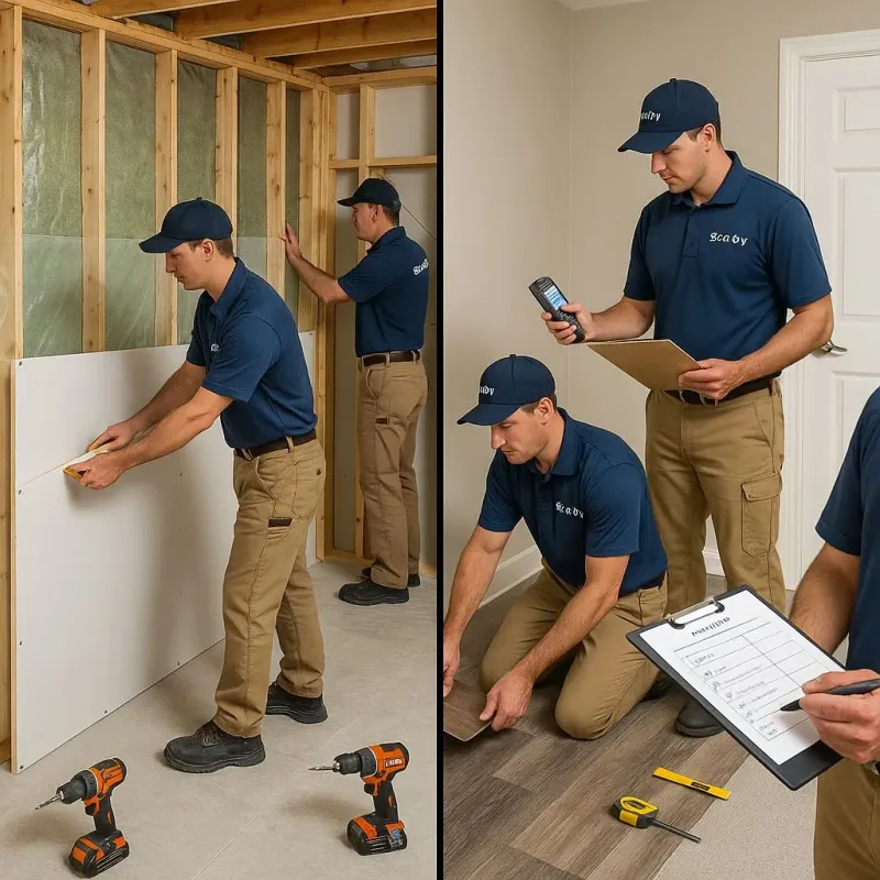 Repairs and Reconstruction process in Heathsville, VA
